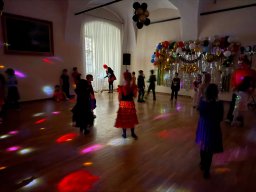 Bal karnawałowy na Zamku w Toszku klas 1b, 1c, 2c